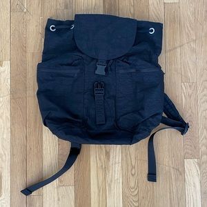 BAGGU Black Sport Backpack
